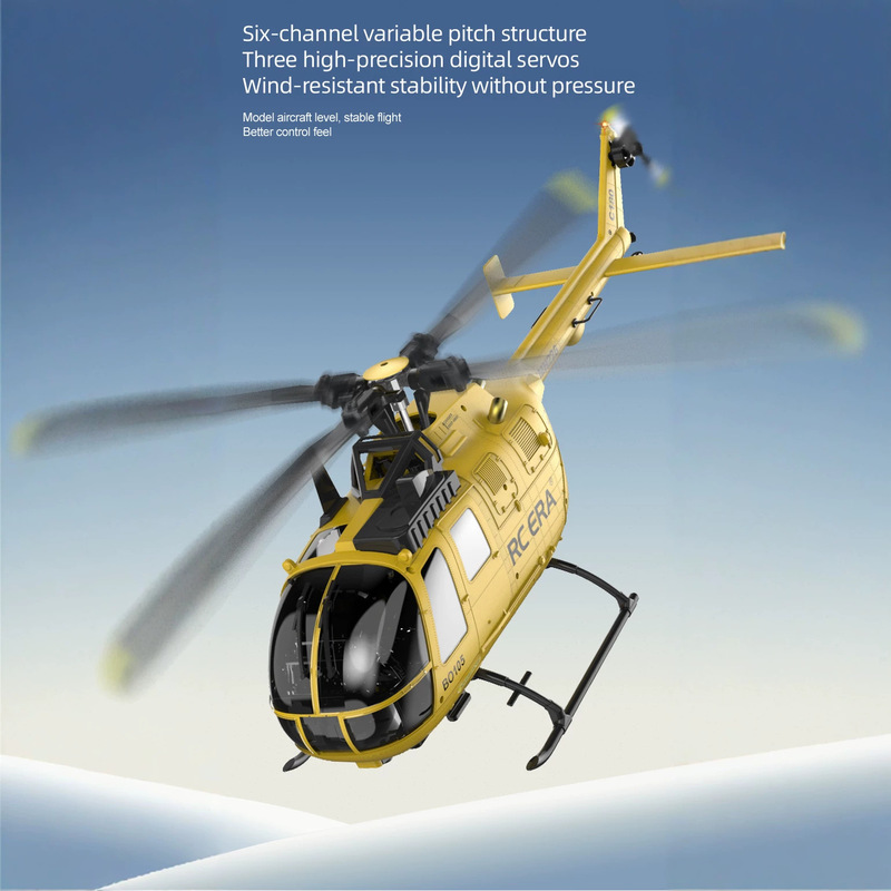 Rc Helicopter Single Rotor - Cera Rc Helicopter C180 Bo105 Six