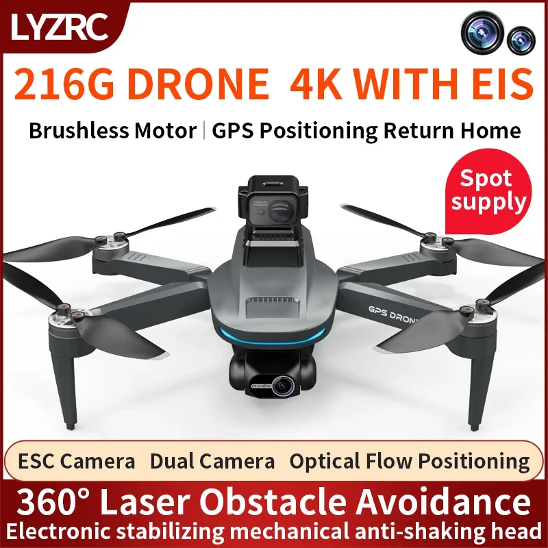 L200 PRO MAX Drone 4K 2-Axis P - Rc Helicopter Electric avis et prix