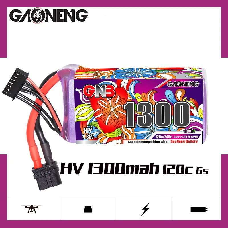 2Pcs GNB 6S Lipo Battery 22.8V - Rc Helicopter Battery avis et prix