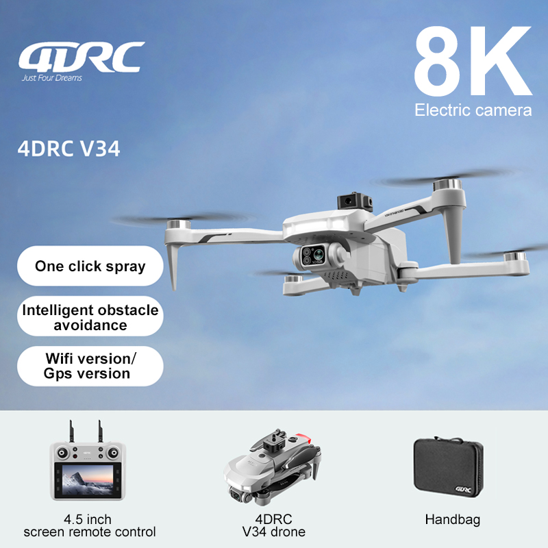 2025 New V34 Drone 8K Camera P - Rc Helicopter Electric avis et prix
