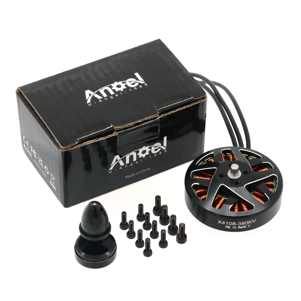 4pcs UAngel 4108 X4108 380KV 6 - Rc Helicopter Motor avis et prix