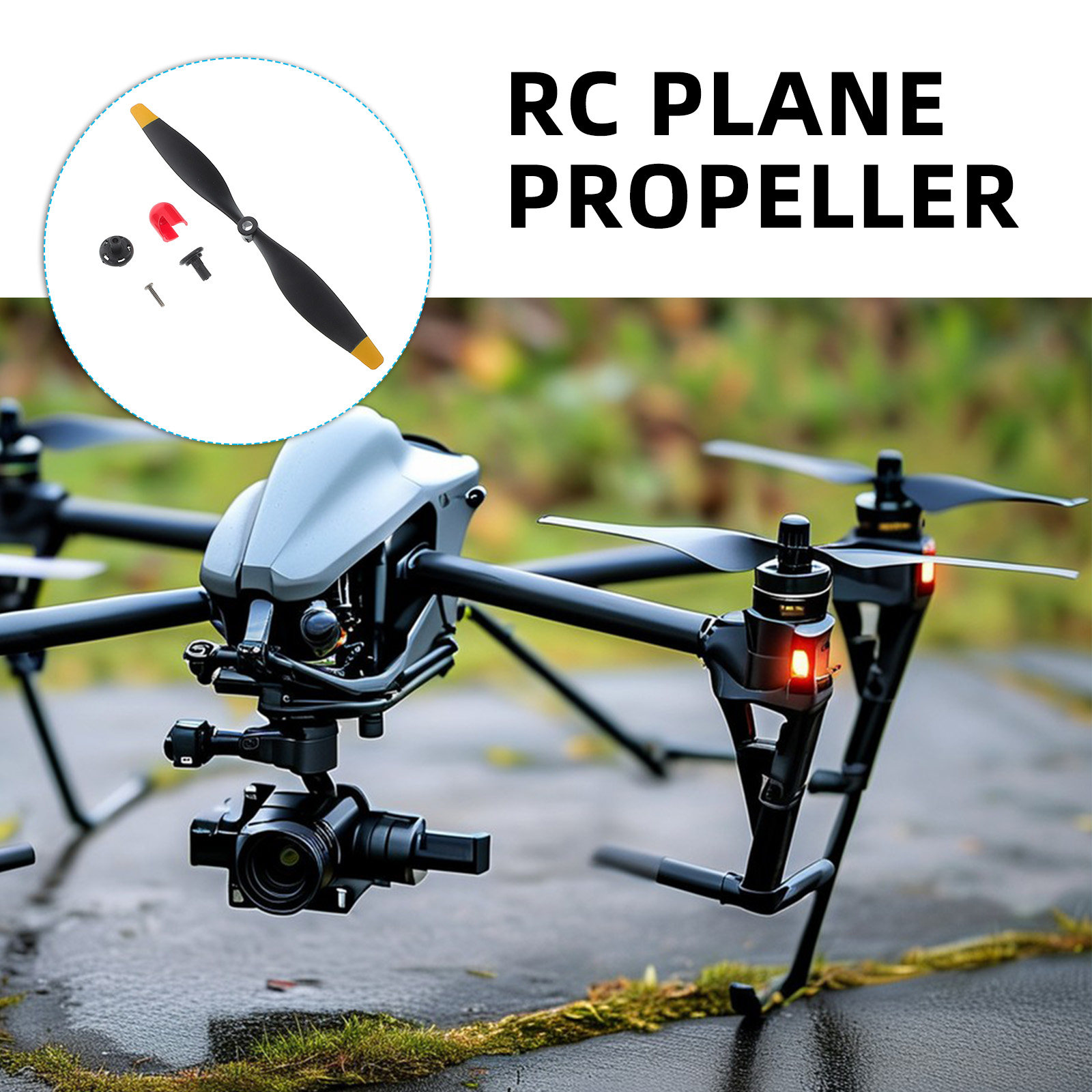 1Set Spiral Blade Propeller As - Rc Helicopter Blade avis et prix
