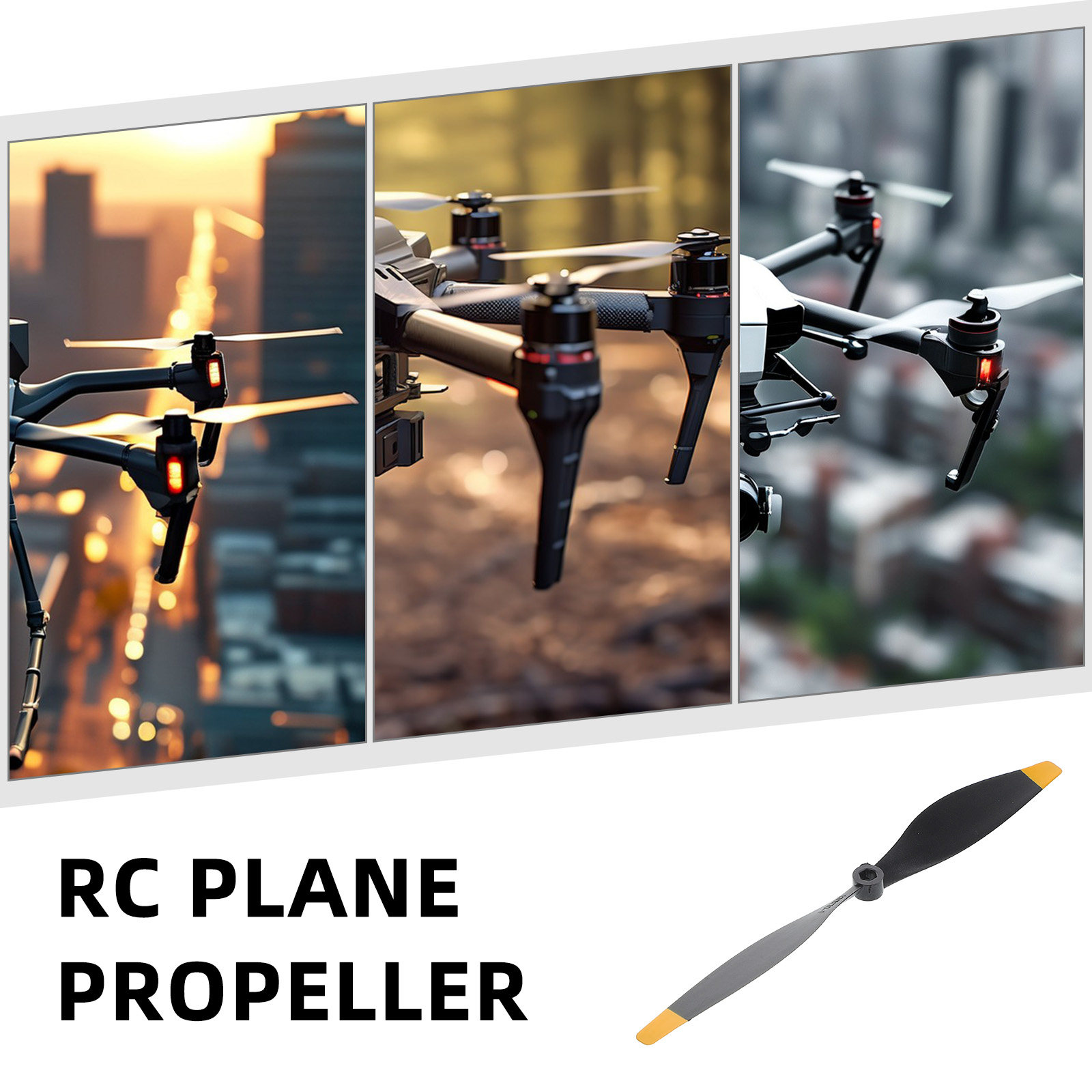 1Set Spiral Blade Propeller As - Rc Helicopter Blade avis et prix