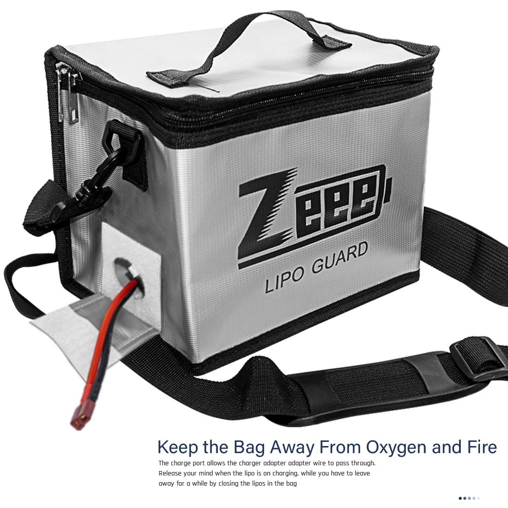 Zeee Lipo Battery Safe Bag 215 - Rc Helicopter Bag avis et prix