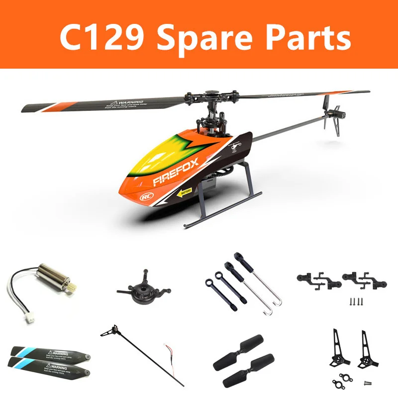 Spare Parts List For FIREFOX C - Rc Helicopter Coaxial avis et prix