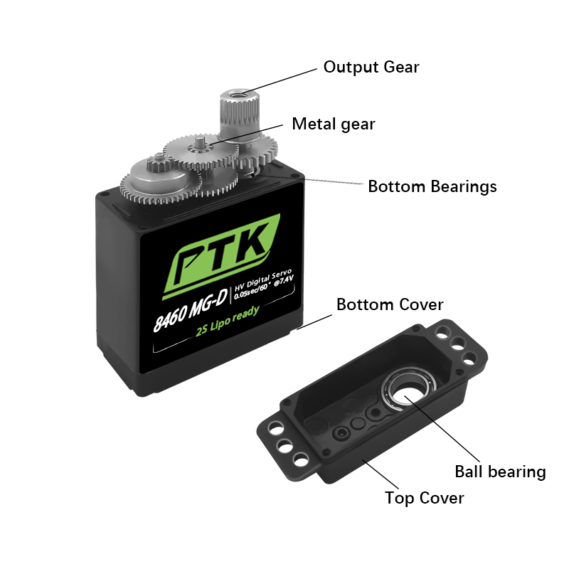 PTK 8460 MG-D9gDigital servo M - Rc Helicopter Electric avis et prix