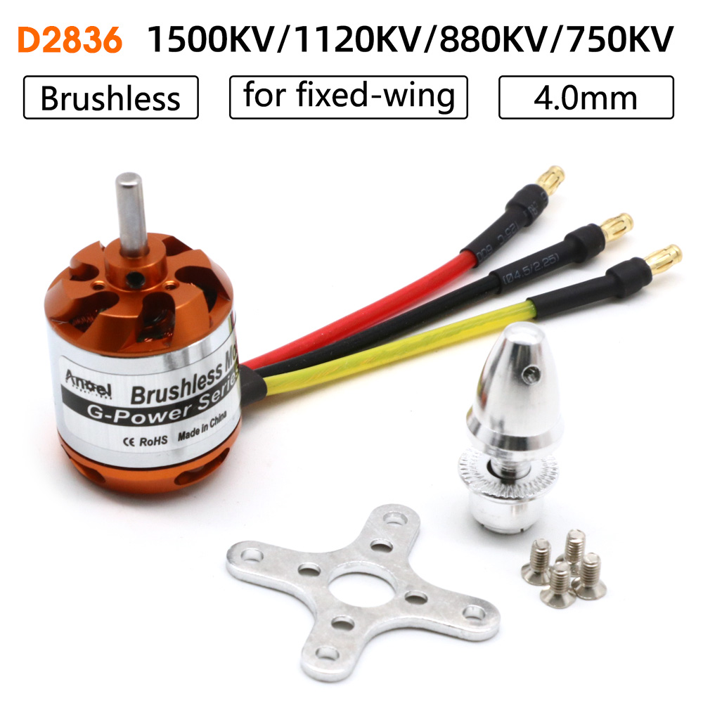 RC Motor D2836 750KV 1500KV 88 - Rc Helicopter Motor avis et prix