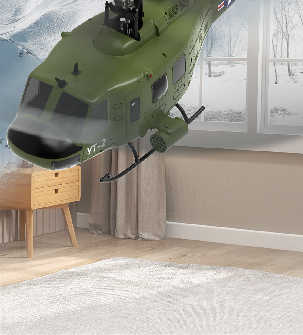 YUXIANG F07 UH-1 Aileronless H - Rc Helicopter Large avis et prix