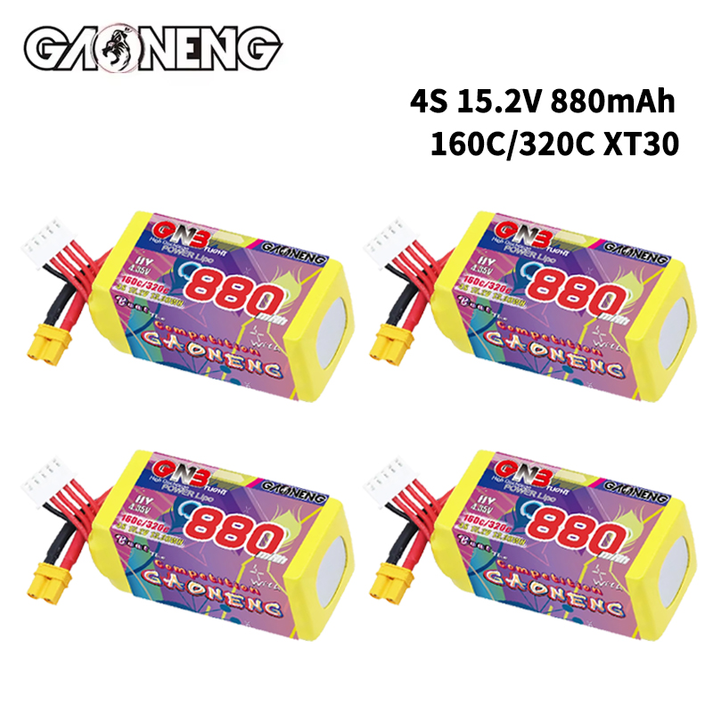 GNB 4S 880mAh 15.2V 160C/320C  - Rc Helicopter Parts avis et prix