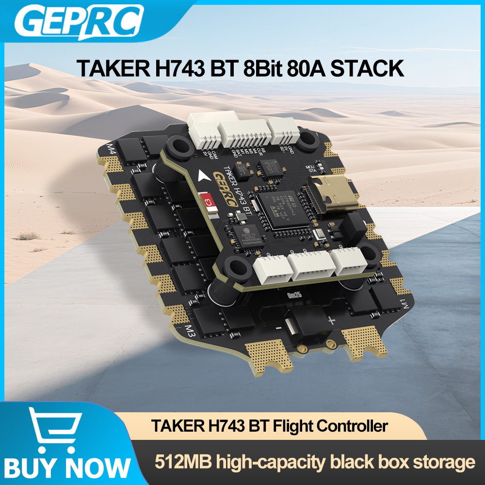 GEPRC TAKER H743 BT 8Bit 80A S - Rc Helicopter Remote Control avis et prix