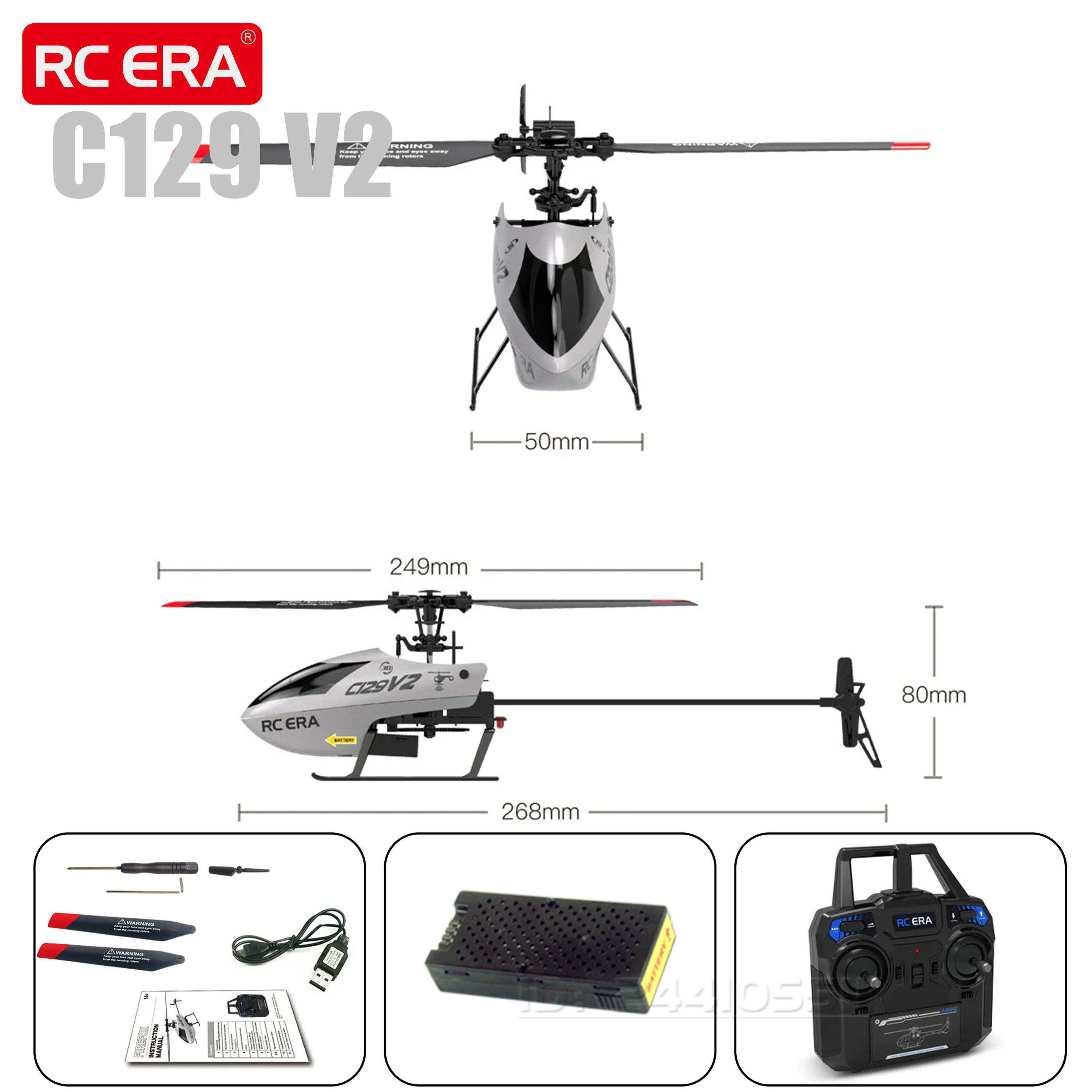 C129 V2 4CH RC Helicopter RTF  - Rc Helicopter Gyro avis et prix