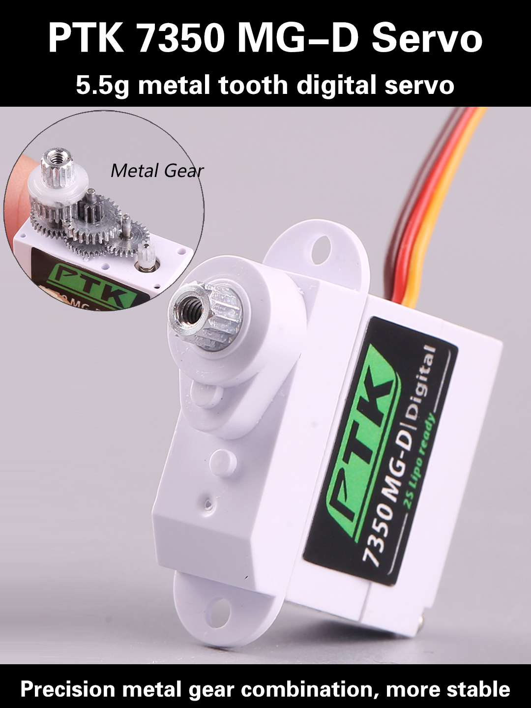 PTK 7350 MG-D 5.5g Digital Ser - Rc Helicopter Servo avis et prix