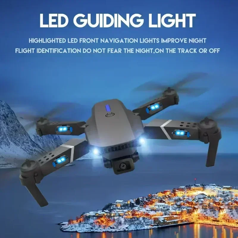 E88 Pro WIFI FPV Drone Wide An - Rc Helicopter Case avis et prix