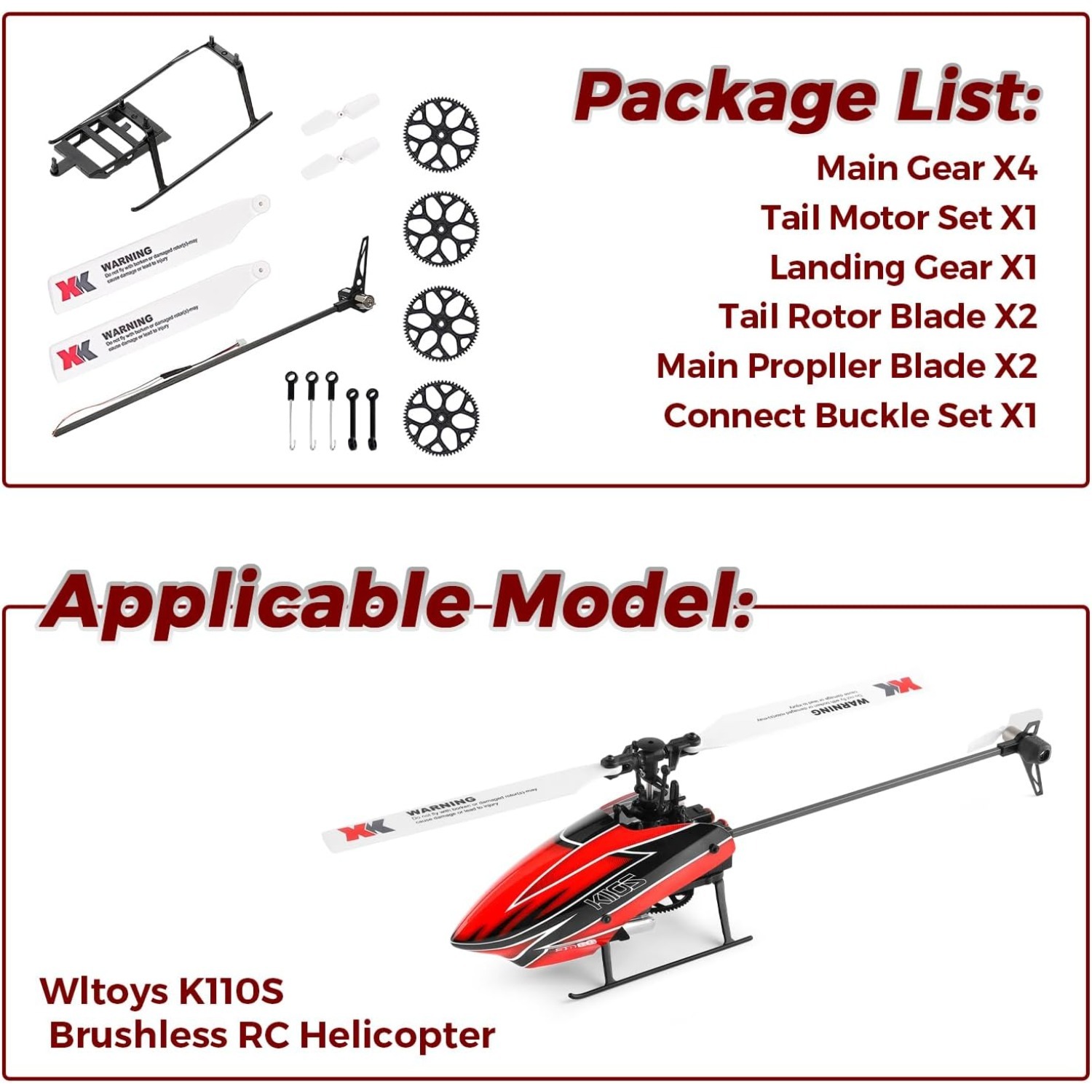 Spare Accessory Kit, Compatibl - Rc Helicopter Motor avis et prix