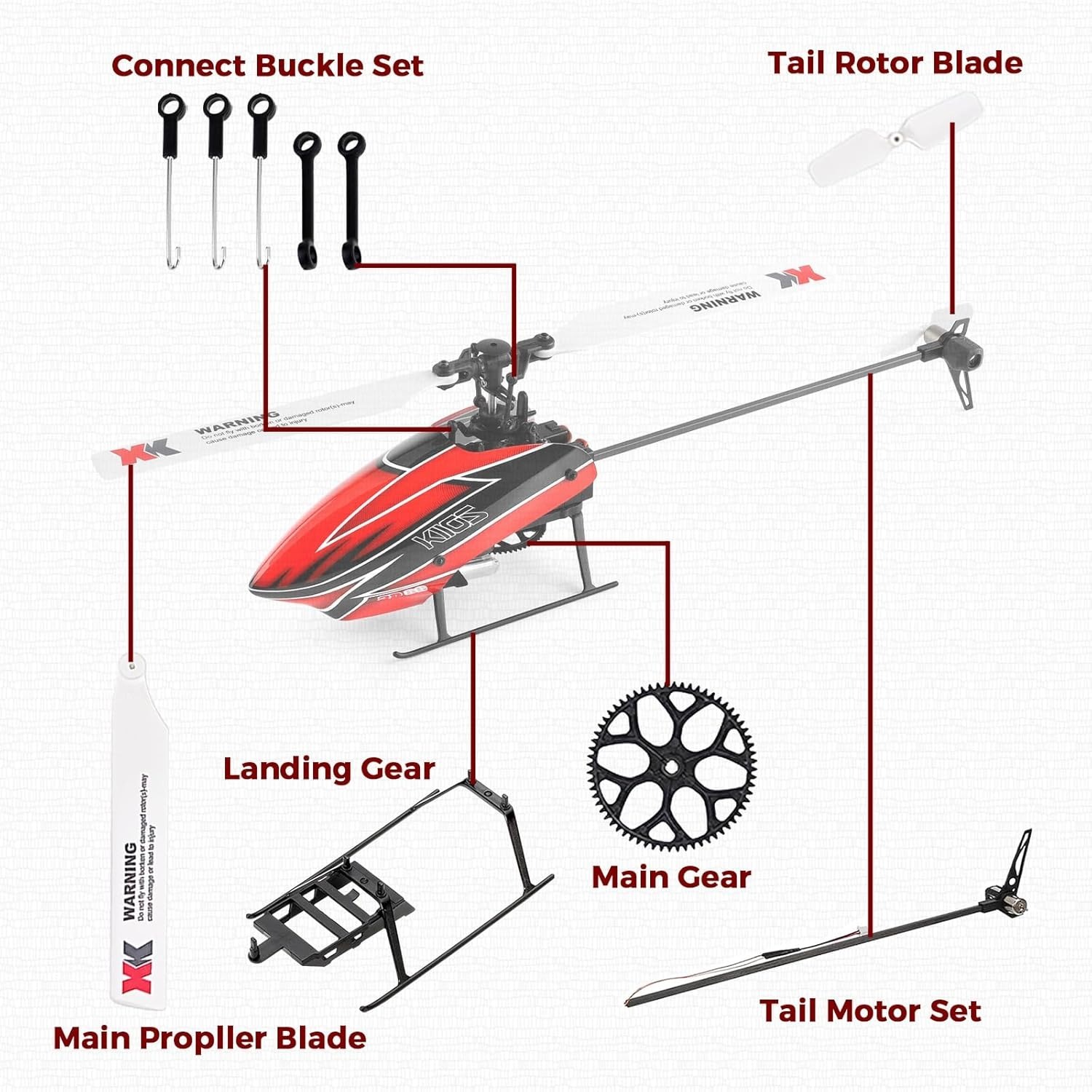 Spare Accessory Kit, Compatibl - Rc Helicopter Motor avis et prix