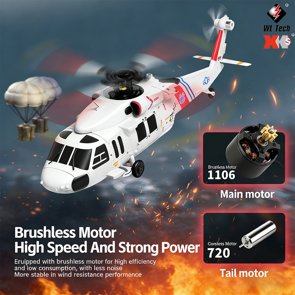 WLtoys K270 RC Helicopter 2.4G - Rc Helicopter Gyro avis et prix