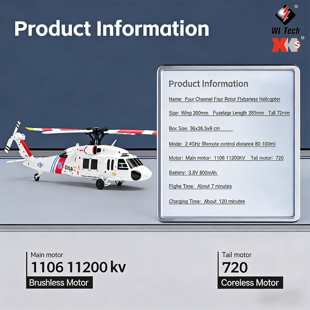 WLtoys K270 RC Helicopter 2.4G - Rc Helicopter Gyro avis et prix