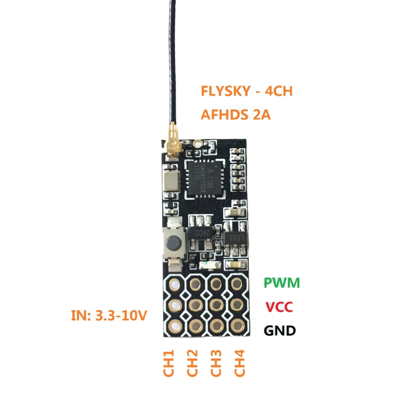 Flysky FS2A Mini Receiver 4CH  - Rc Helicopter Battery avis et prix