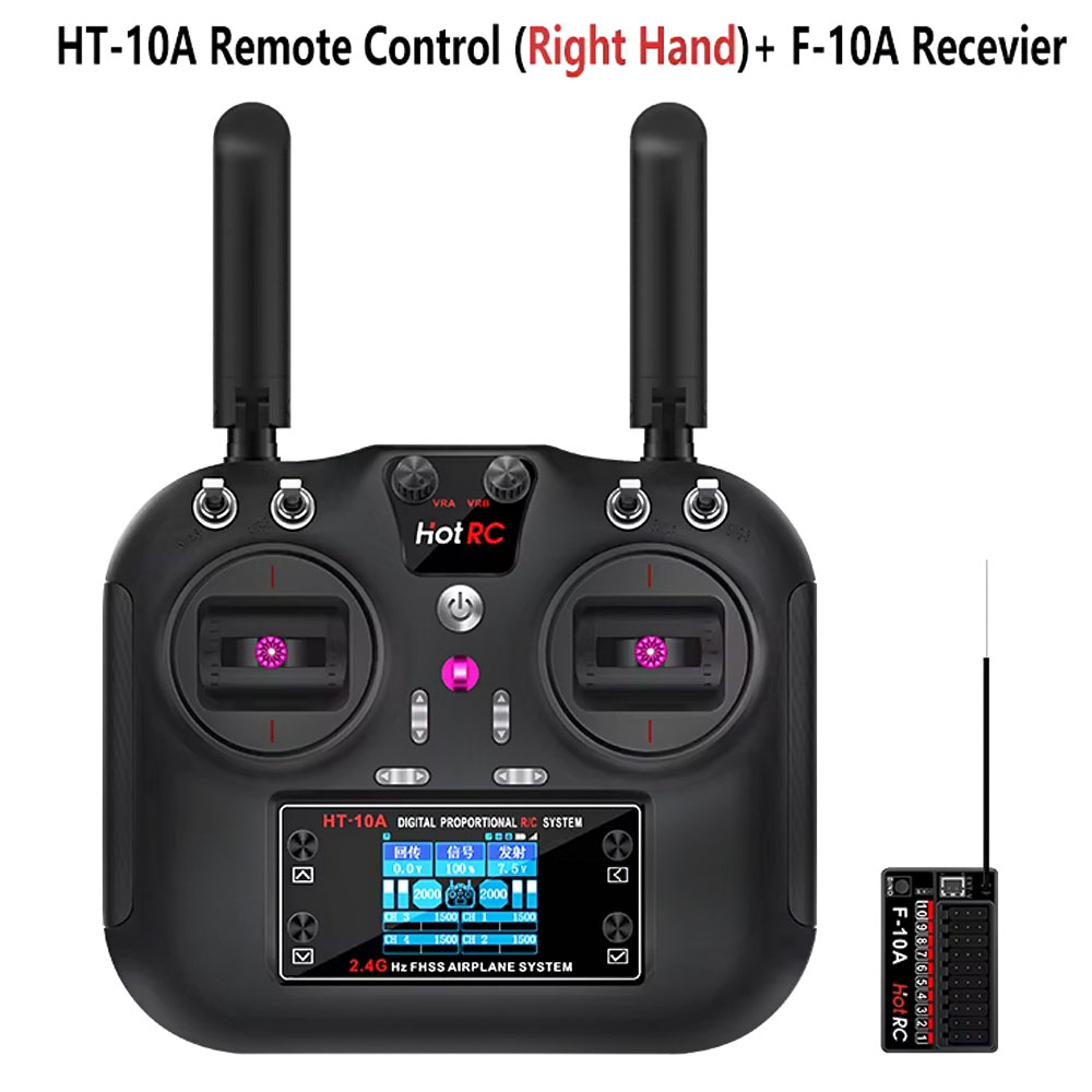 Hotrc HT-10A 2.4G 10CH Transmi - Rc Helicopter Battery avis et prix