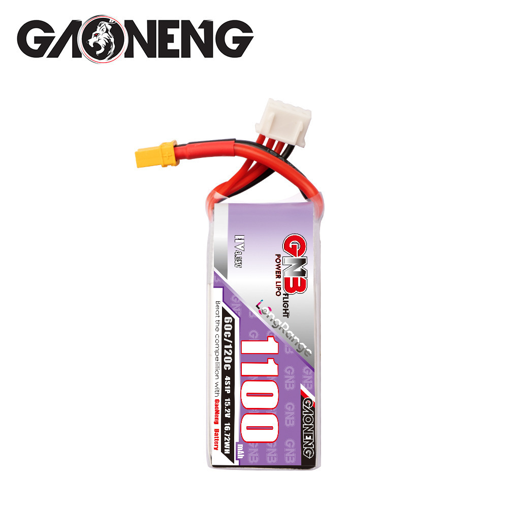 GNB 4S 1100mAh 60C/120C HV Lip - Rc Helicopter Parts avis et prix