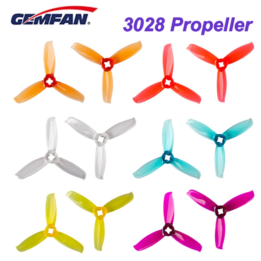 10pairs / 20pcs Gemfan Windanc - Rc Helicopter Blade avis et prix