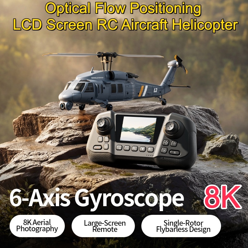 8K Flybarless Optical Flow Hov - Rc Helicopter Nitro avis et prix
