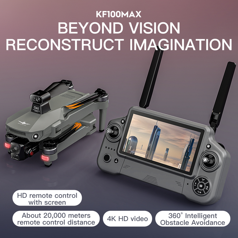 SJRC KF100 MAX 8K UHD Photo HD - Rc Helicopter Case avis et prix