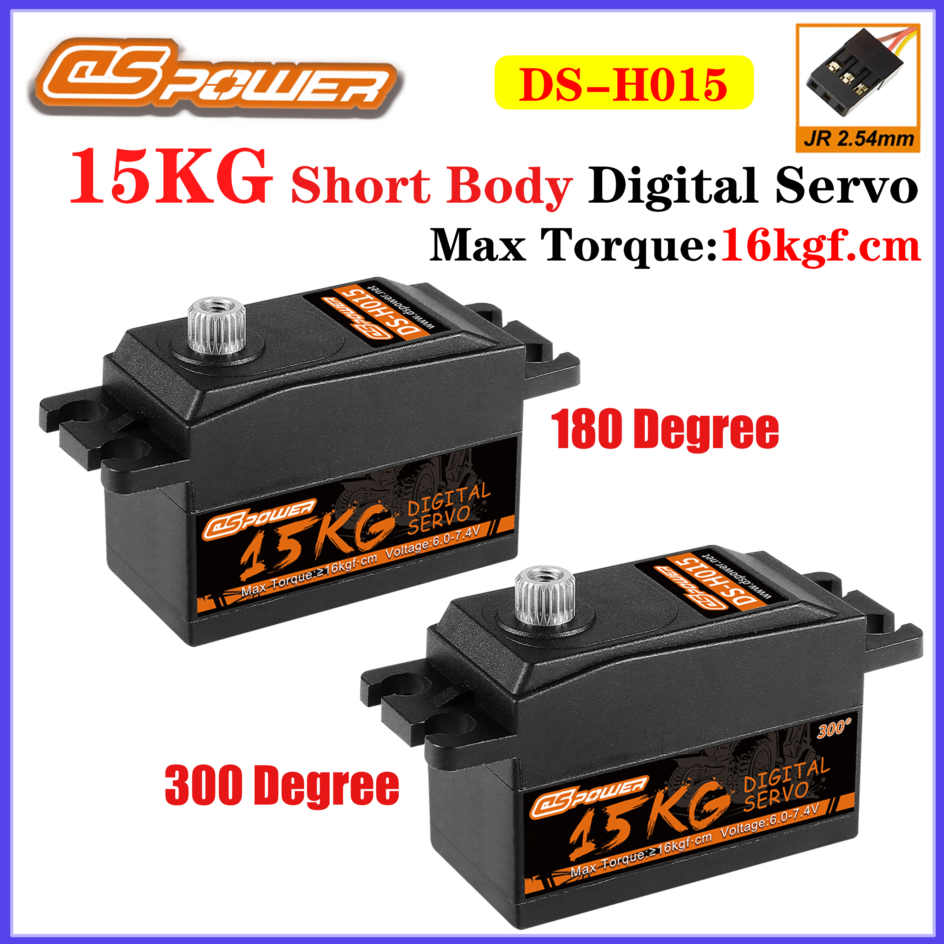 DSpower 15KG High Troque Metal - Rc Helicopter Servo avis et prix