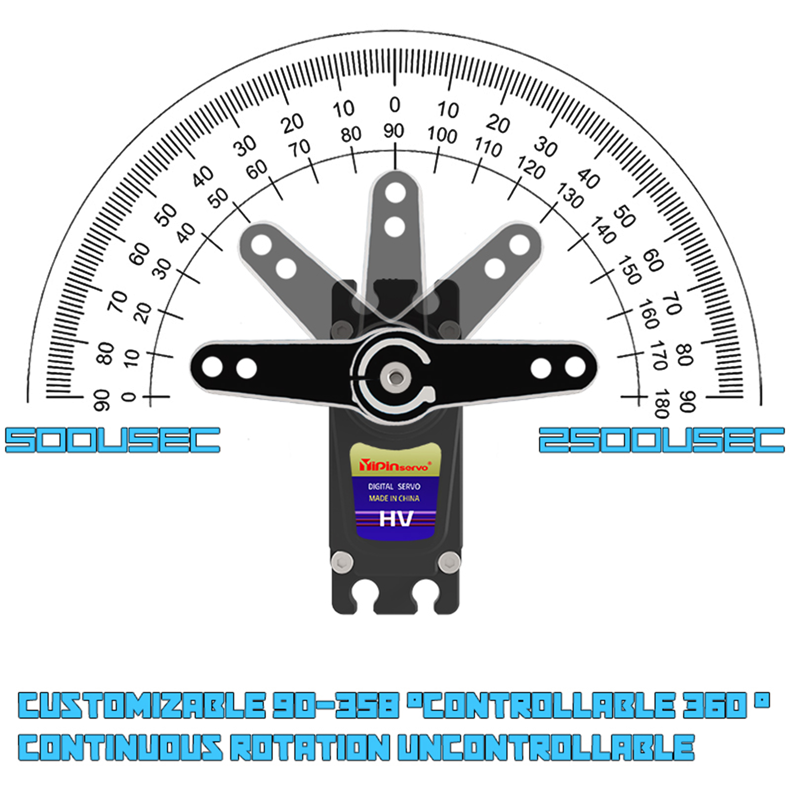 70kg Digital Servo 8.4V 180 De - Rc Helicopter Servo avis et prix