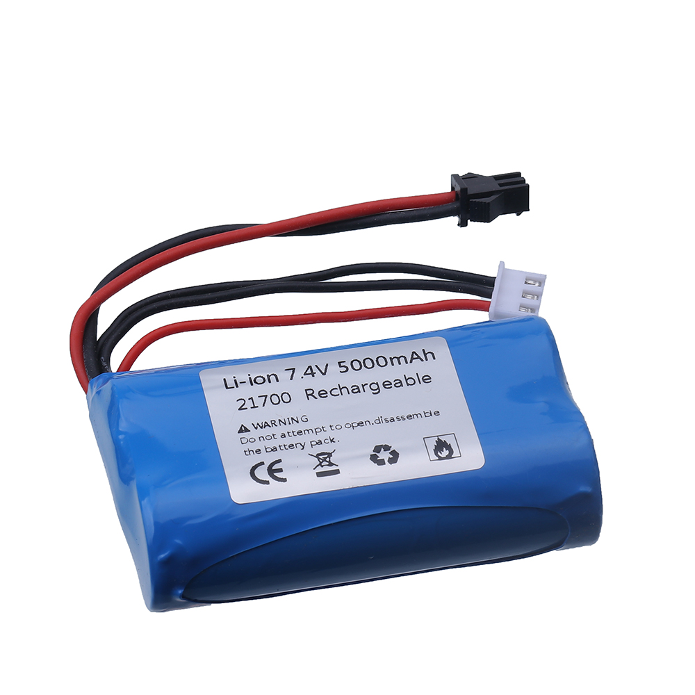(SM Plug) 7.4V 5000mAH 21700 L - Rc Helicopter Parts avis et prix