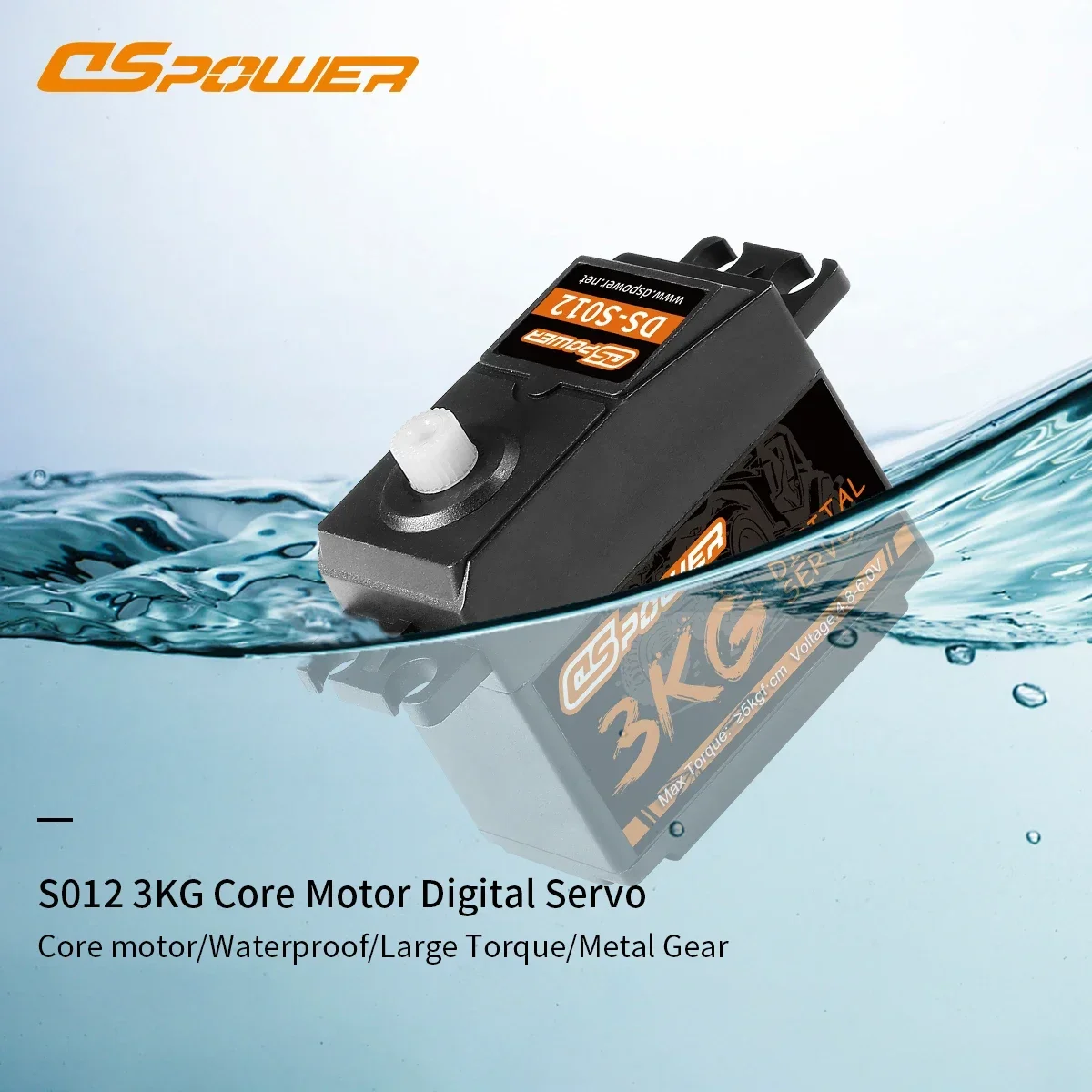 DSpower 3KG Plastic Gear Water - Rc Helicopter Servo avis et prix