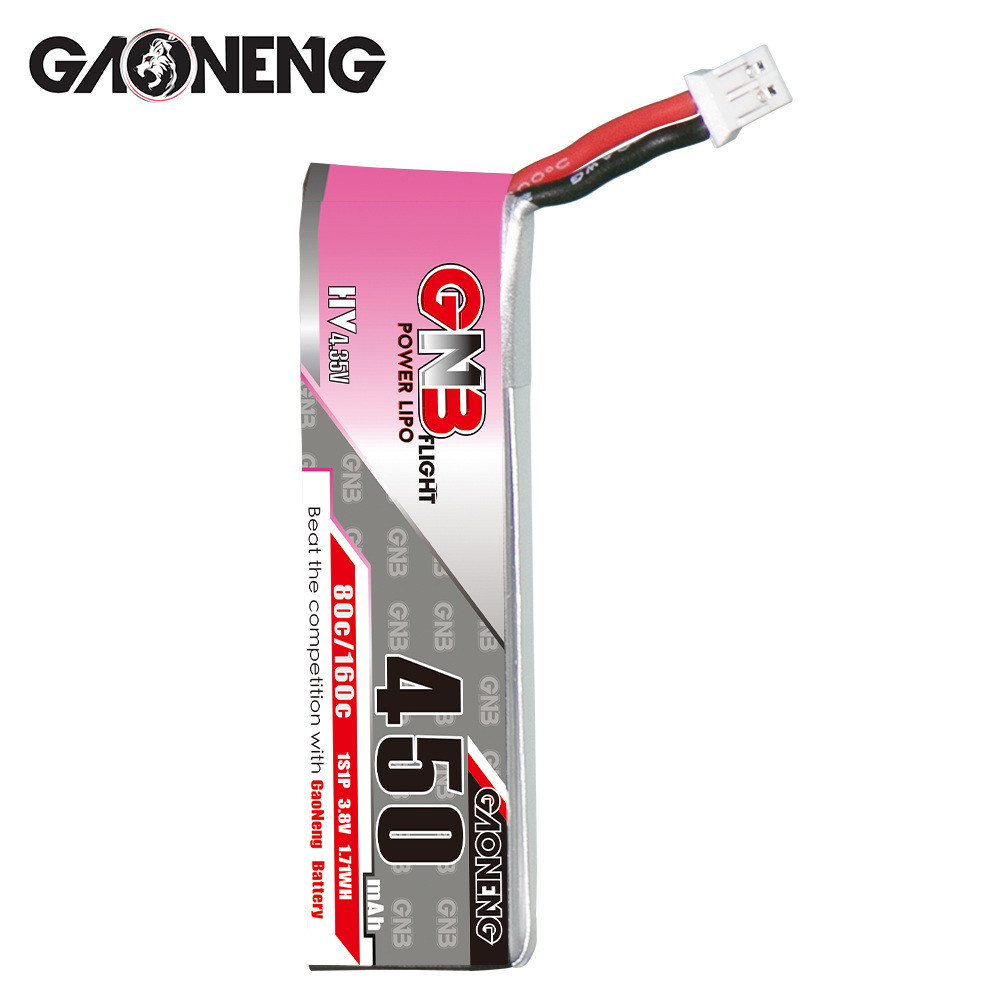 GNB HV 1S 3.8V 450mAh 80C/160C - Rc Helicopter Parts avis et prix
