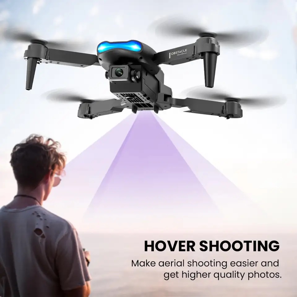 New Mini drone E99 4K WIFI HD  - Rc Helicopter Gas avis et prix