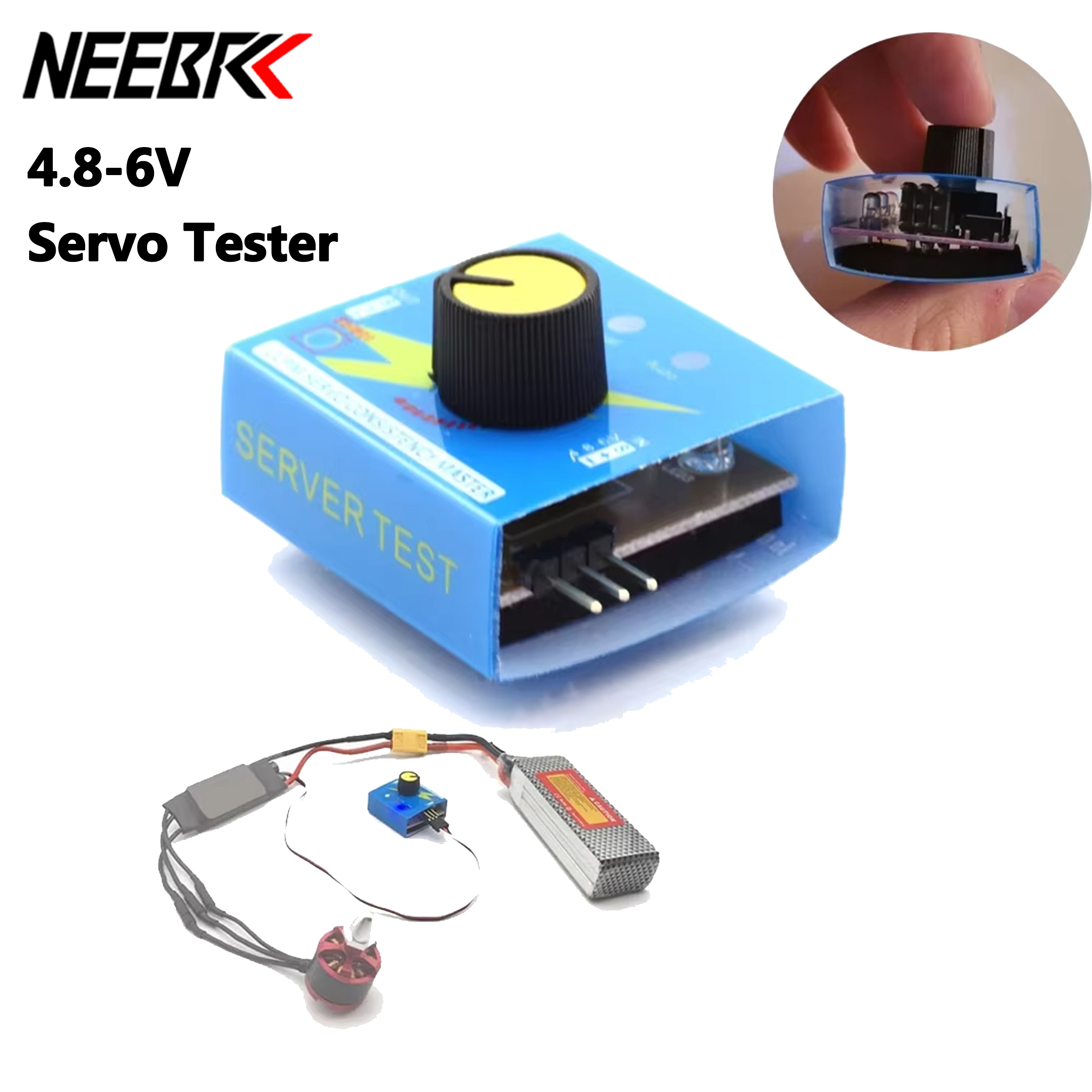 NEEBRC Simple Multi Servo Test - Rc Helicopter Parts avis et prix