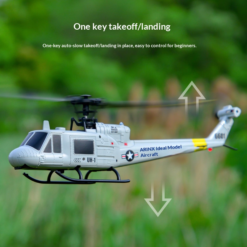 Huey F6601 4CH RC Helicopter - - Rc Helicopter Single Rotor avis et prix