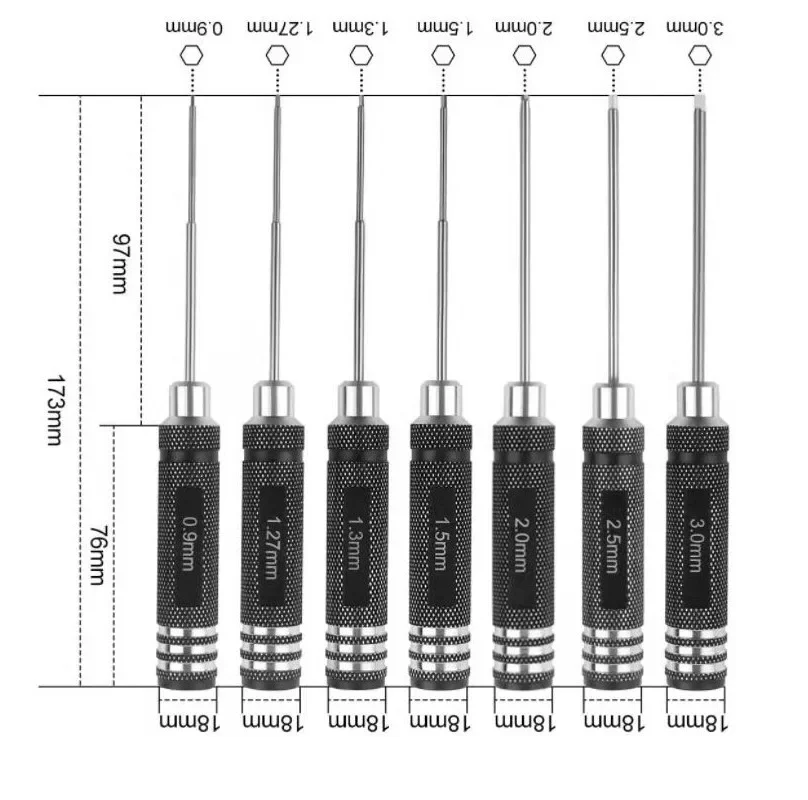 Hex Driver 7/4PCS Hex Allen Sc - Rc Helicopter Tool Kit avis et prix