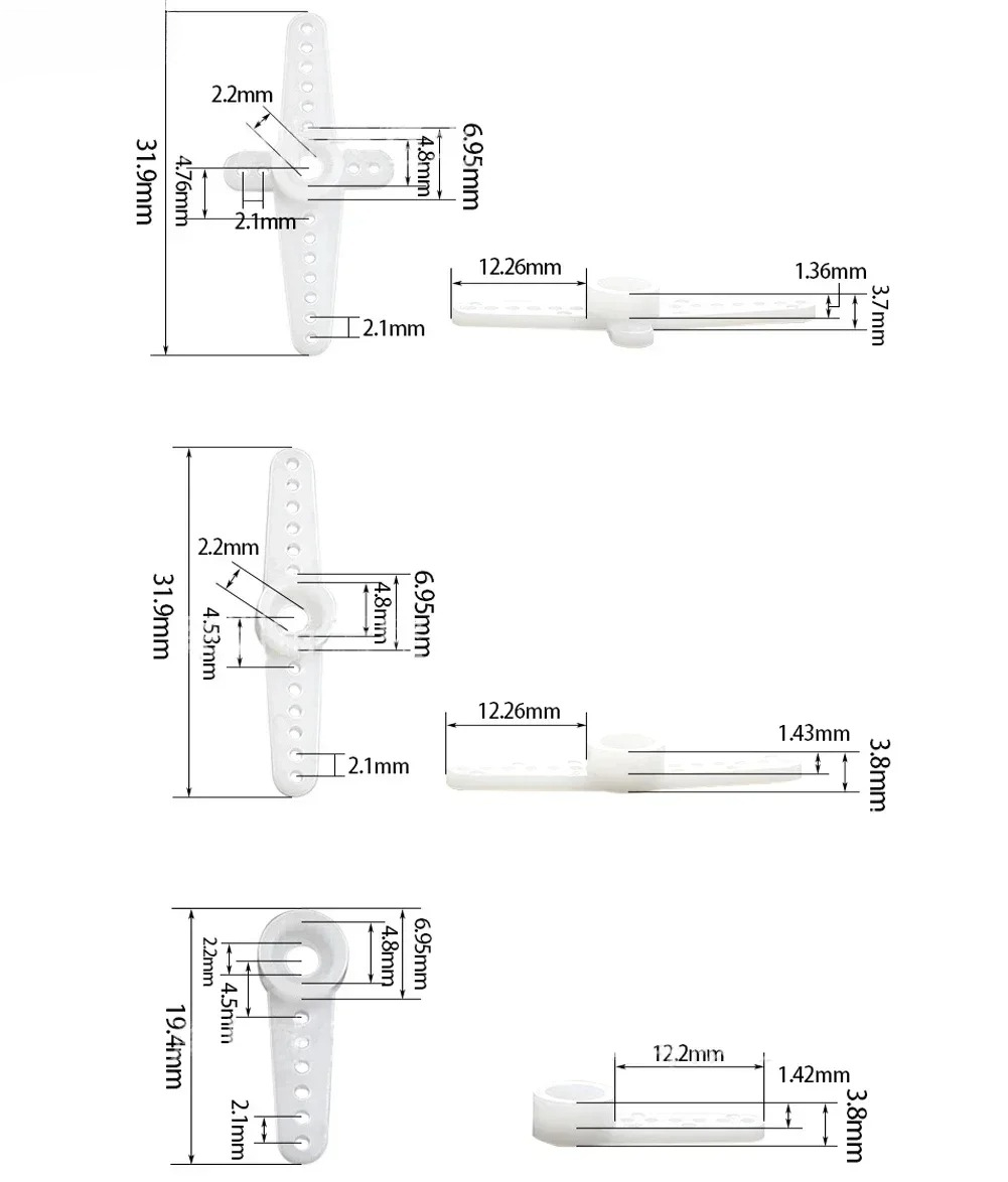 4PCS 9g SG92R Micro Servo Plas - Rc Helicopter Mini avis et prix