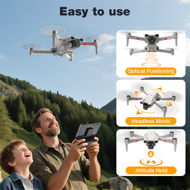 2026 Hot L017 Pro Drone Brushl - Rc Helicopter Electric avis et prix