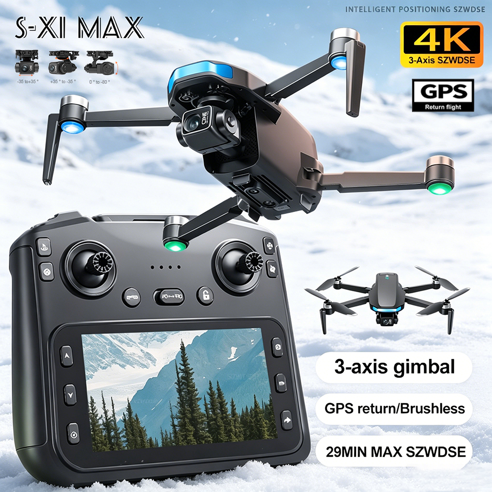 New S-X1 MAX Drone GPS 8K Prof - Rc Helicopter Electric avis et prix