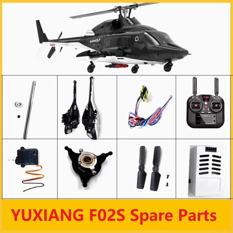 Spare Parts List For YUXIANG F - Rc Helicopter Coaxial avis et prix