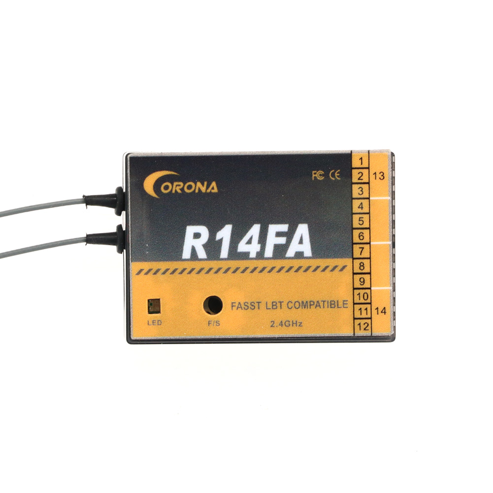 Corona R14FA 14CH RC Model Rec - Rc Helicopter Servo avis et prix