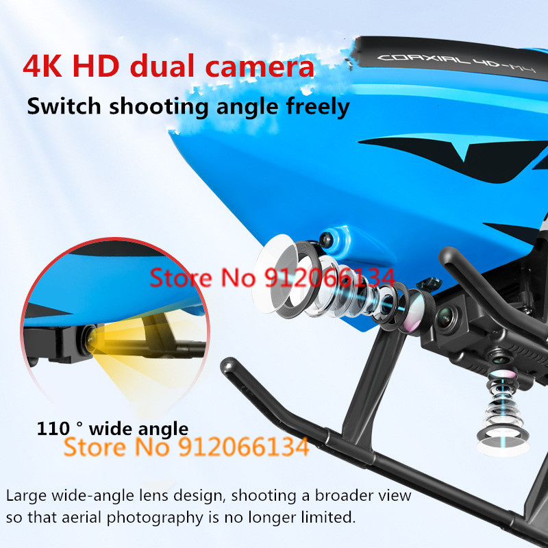 70CM 4K Dual Camera Obstacle A - Rc Helicopter Single Rotor avis et prix