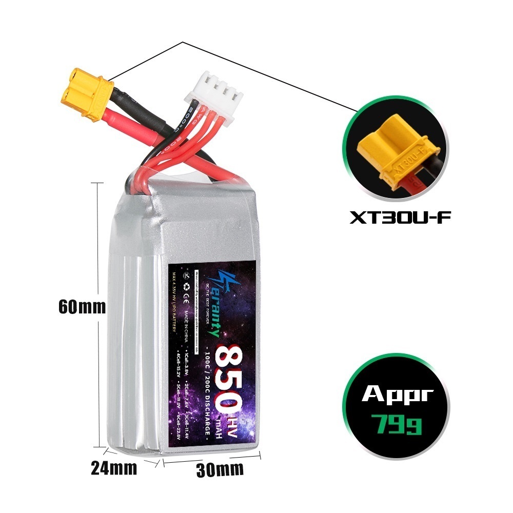 1/2/3PCS TERANTY 3S 11.4V Lipo - Rc Helicopter Battery avis et prix
